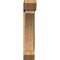 Ekena Millwork Thorton Slat Smooth Bracket w/ Offset Brace, Western Red Cedar, 7 1/2"W x 26"D x 38"H BKT0806X26X38THR06SWR - alternate 2